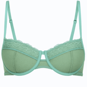 Sutiã Liebe Balconet Em Renda C/ Laise Organic Erva Doce
