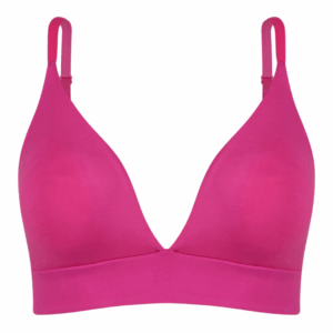 Sutiã Hope Triangulo Alongado Com Bojo Removível Em Microfibra Pink Berry