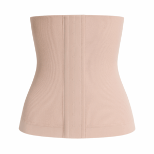 Cinta Loba Slim Corset Redutor Em Microfibra Natural Peach
